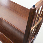 Bibliothèque empilable pliante en bois massif 100 % Edgemont de Porch &amp; Den de 27,5 pouces