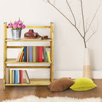Bibliothèque empilable pliante en bois massif 100 % Edgemont de Porch &amp; Den de 27,5 pouces