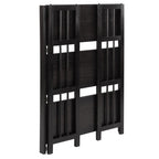 Bibliothèque empilable pliante en bois massif 100 % Edgemont de Porch &amp; Den de 27,5 pouces