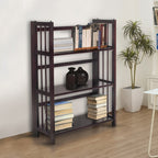 Bibliothèque empilable pliante en bois massif 100 % Edgemont de Porch &amp; Den de 27,5 pouces