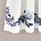 Paire de rideaux occultants à motif floral Elcaro pour porche et salle à manger