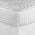 Parure de lit à rayures en coton égyptien 1 200 fils avec poche profonde Home Sweet Home Dream
