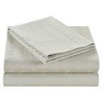 Parure de lit à rayures en coton égyptien 1 200 fils avec poche profonde Home Sweet Home Dream