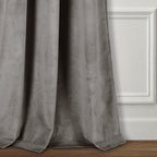 Ensemble de rideaux occultants en velours uni Porch &amp; Den Lapeyrous