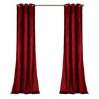 Ensemble de rideaux occultants en velours uni Porch &amp; Den Lapeyrous