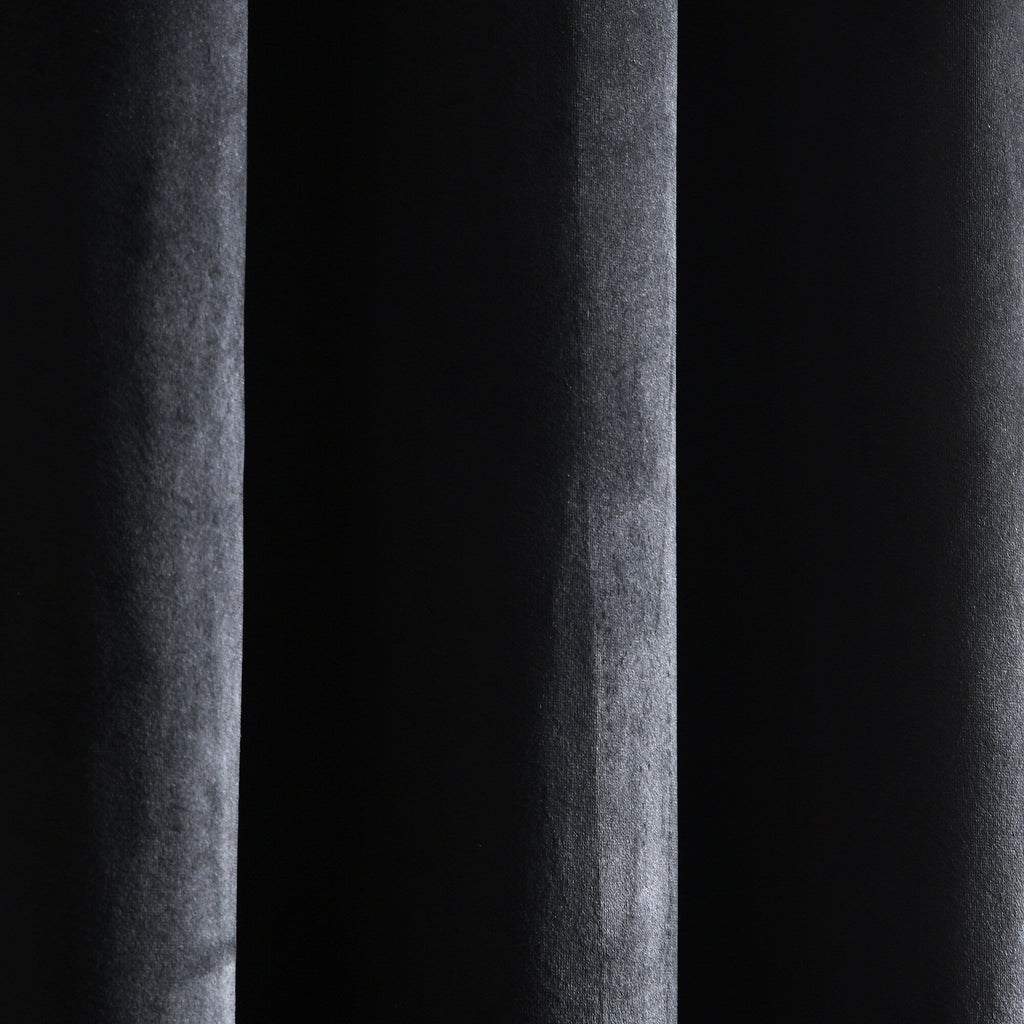 Ensemble de rideaux occultants en velours uni Porch &amp; Den Lapeyrous