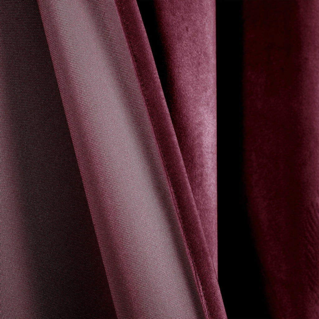 Ensemble de rideaux occultants en velours uni Porch &amp; Den Lapeyrous
