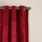 Ensemble de rideaux occultants en velours uni Porch &amp; Den Lapeyrous