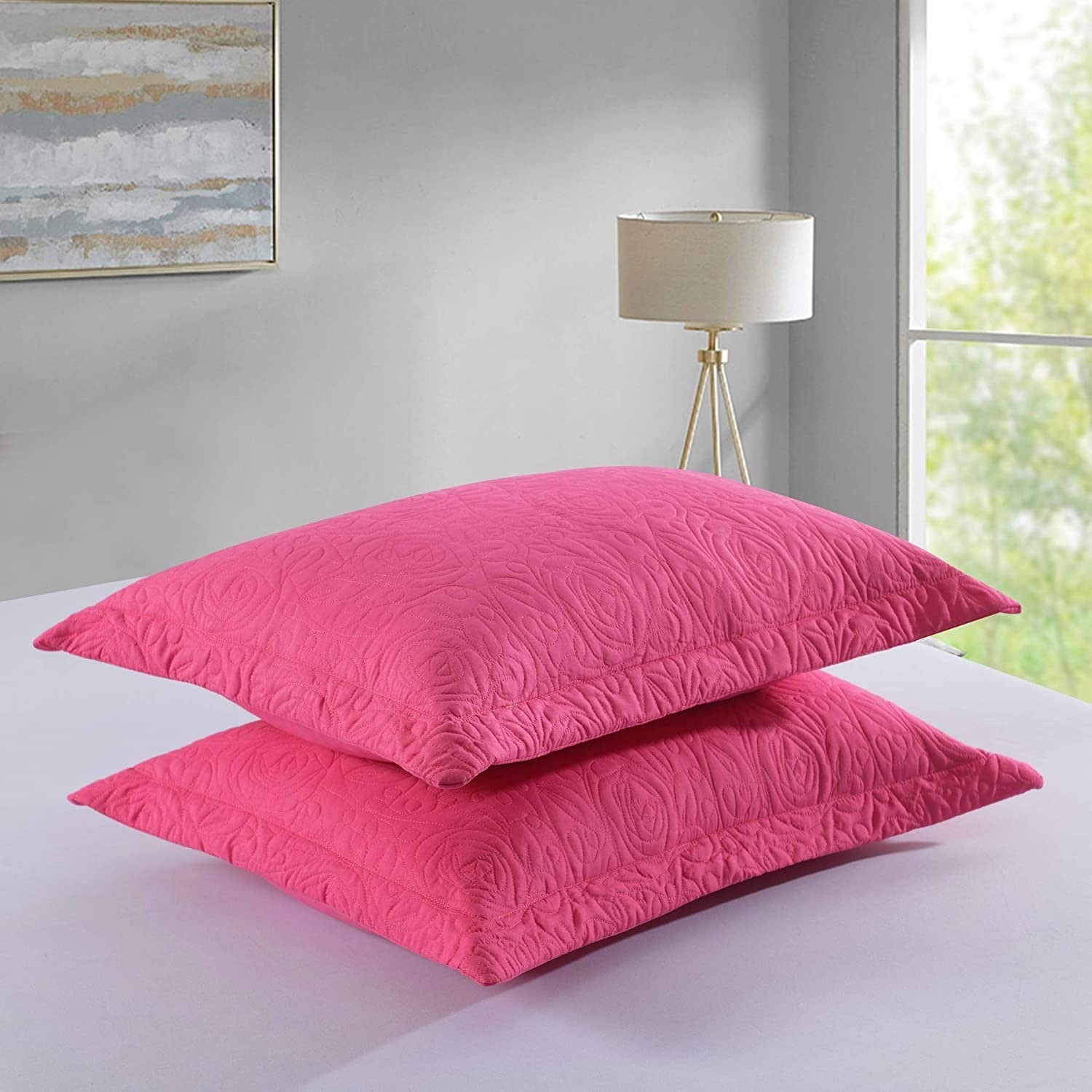 Housse de coussin brodée Manor Porch &amp; Den (lot de 2)