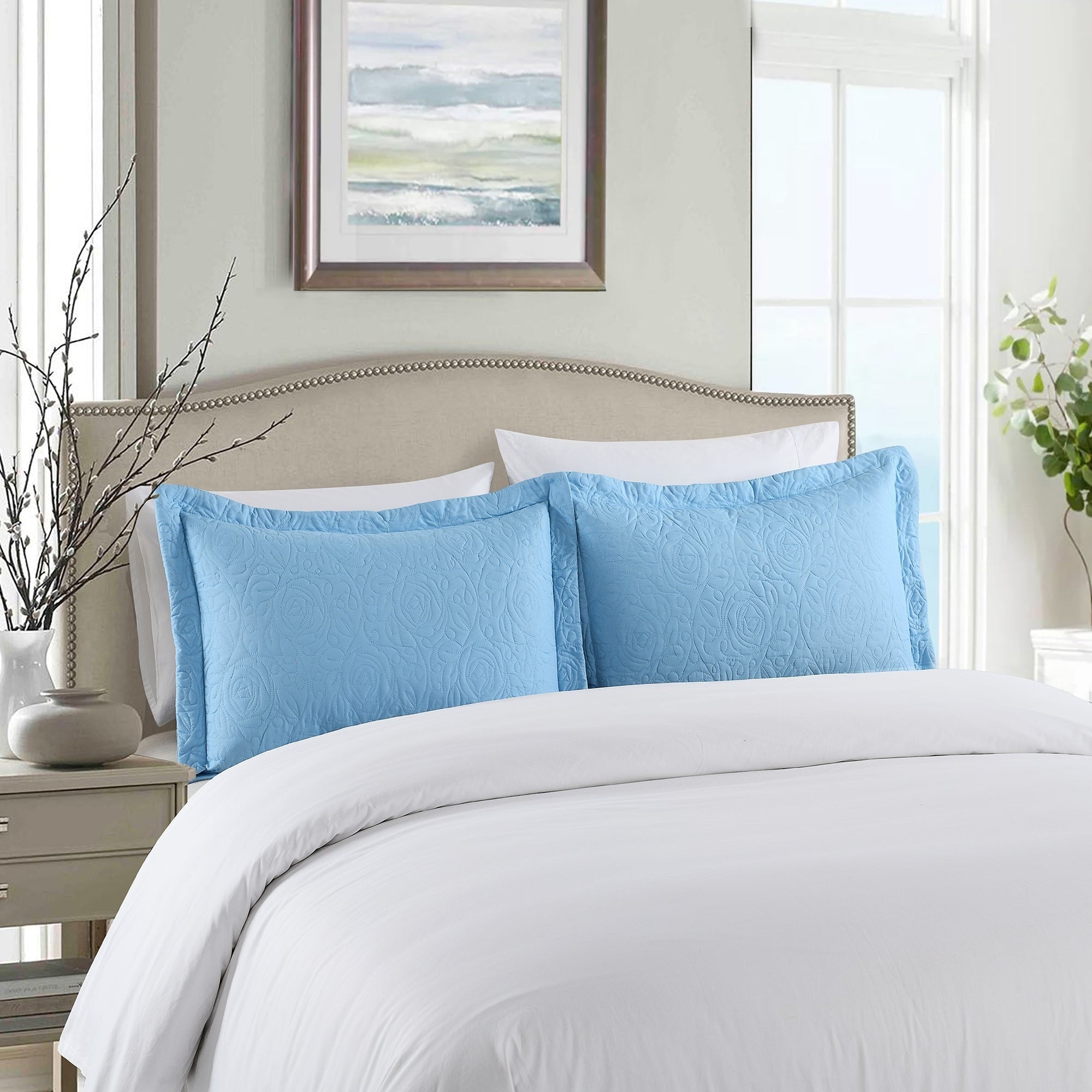 Housse de coussin brodée Manor Porch &amp; Den (lot de 2)