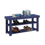 Banc de vestiaire utilitaire Oxford avec étagères Convenience Concepts