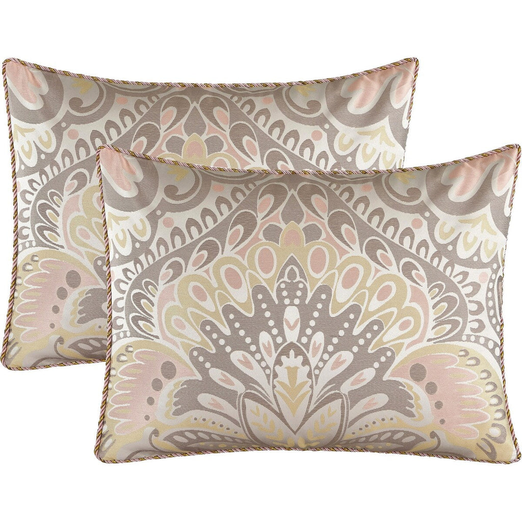 Ensemble de couette 6 pièces en jacquard médaillon Summerfield de Porch &amp; Den