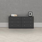 Commode double à 6 tiroirs Porch &amp; Den Zoe
