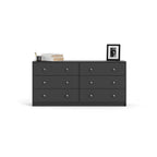 Commode double à 6 tiroirs Porch &amp; Den Zoe