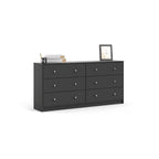 Commode double à 6 tiroirs Porch &amp; Den Zoe