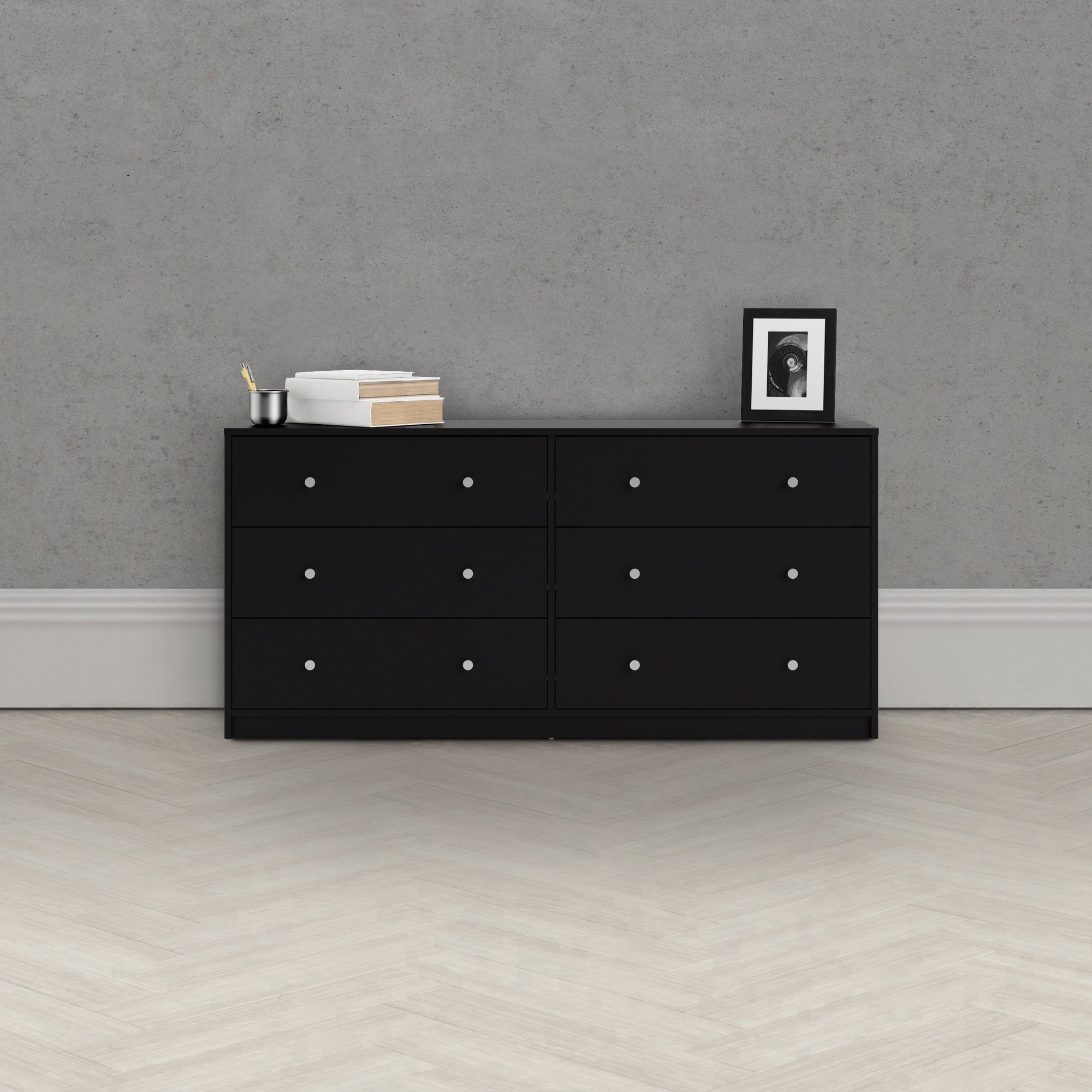 Commode double à 6 tiroirs Porch &amp; Den Zoe