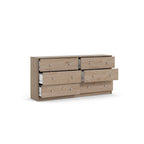 Commode double à 6 tiroirs Porch &amp; Den Zoe
