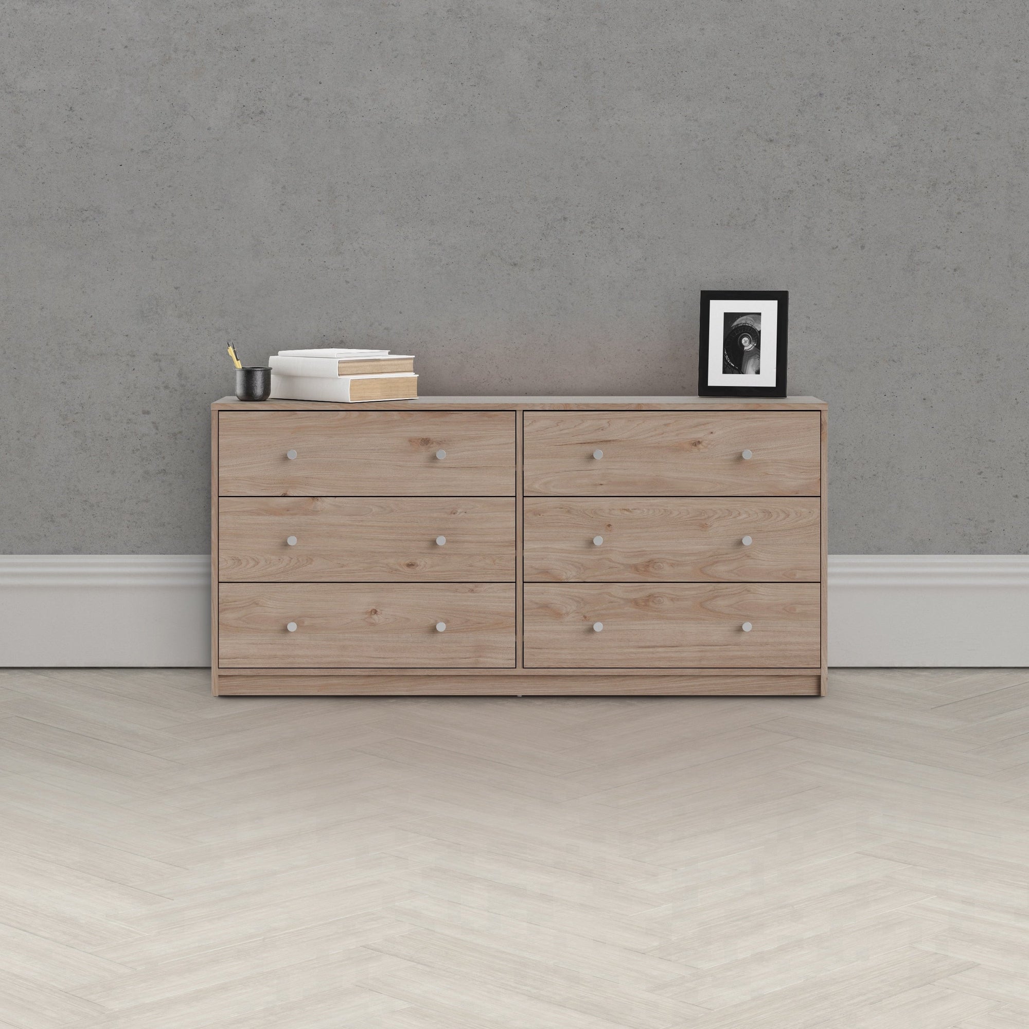 Commode double à 6 tiroirs Porch &amp; Den Zoe