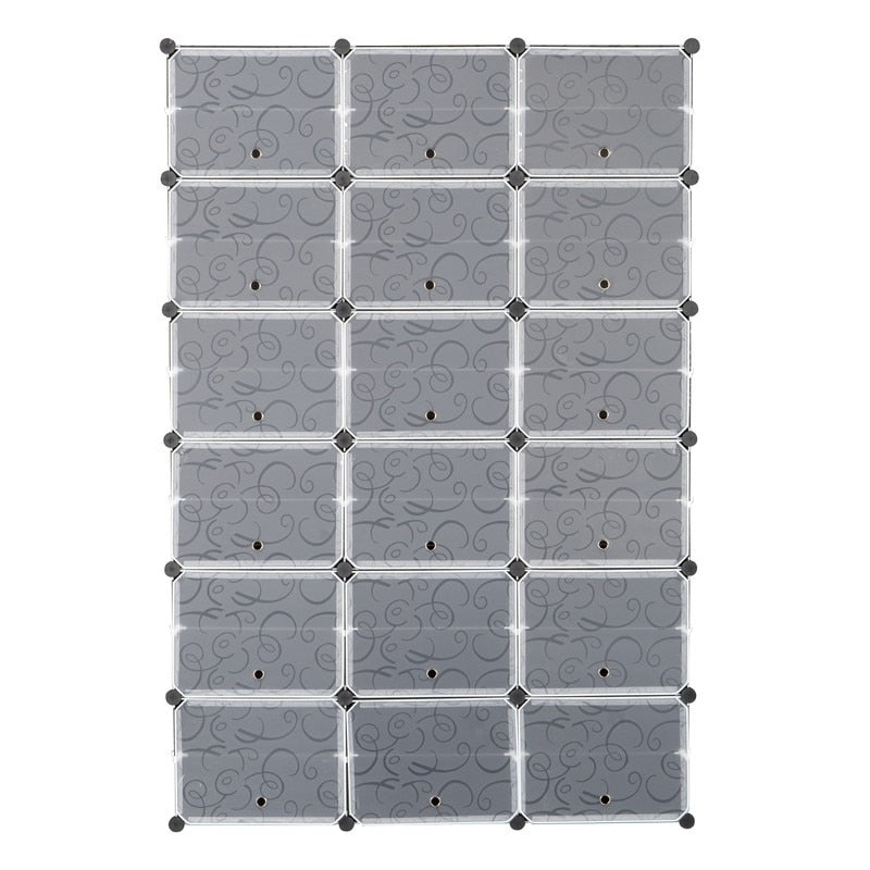 Portable Shoe Rack Organizer 66-72 Pair Tower Shelf Storage Cabinet