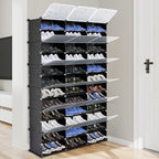 Étagère à chaussures portable, 66 à 72 paires, meuble de rangement