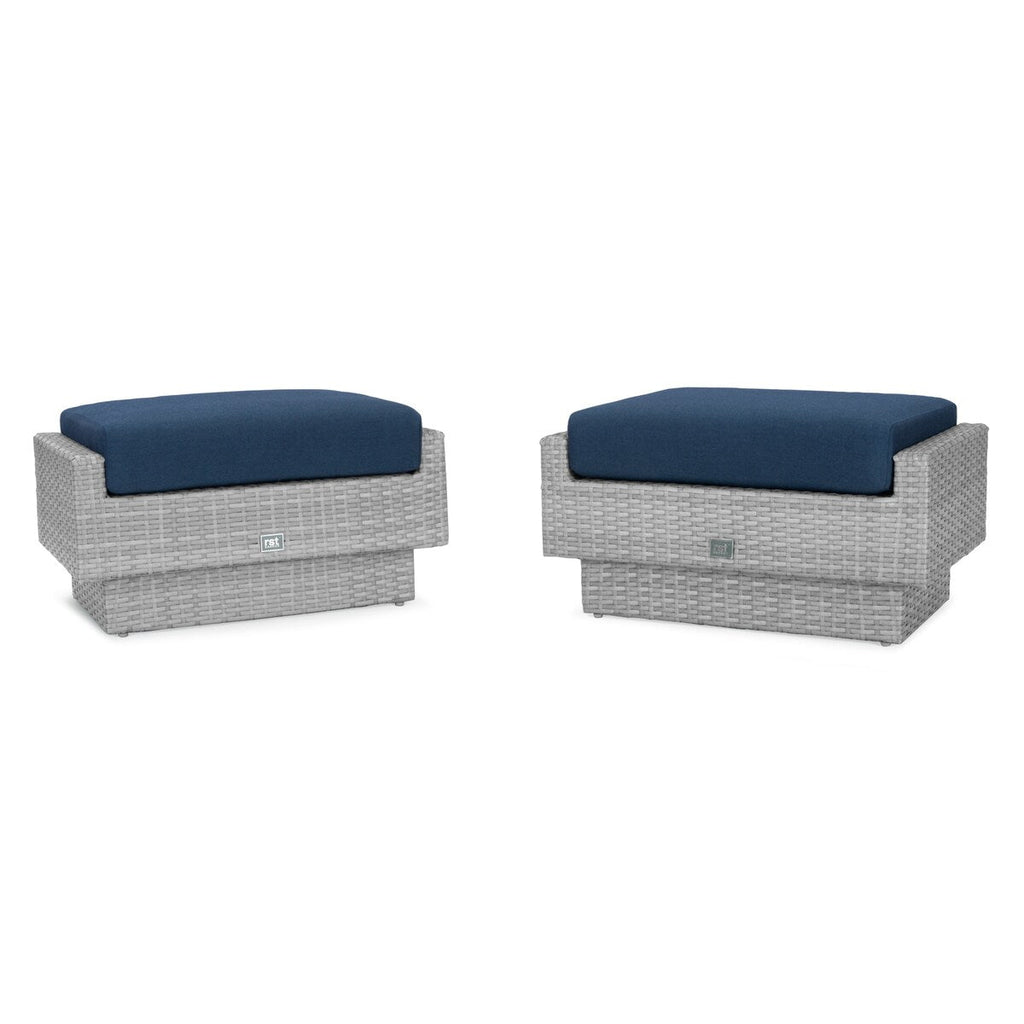Ensemble de 7 sièges de patio d'extérieur Portofino Comfort Sunbrella avec système de mouvement