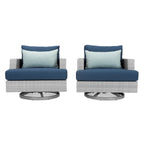 Ensemble de 7 sièges de patio d'extérieur Portofino Comfort Sunbrella avec système de mouvement