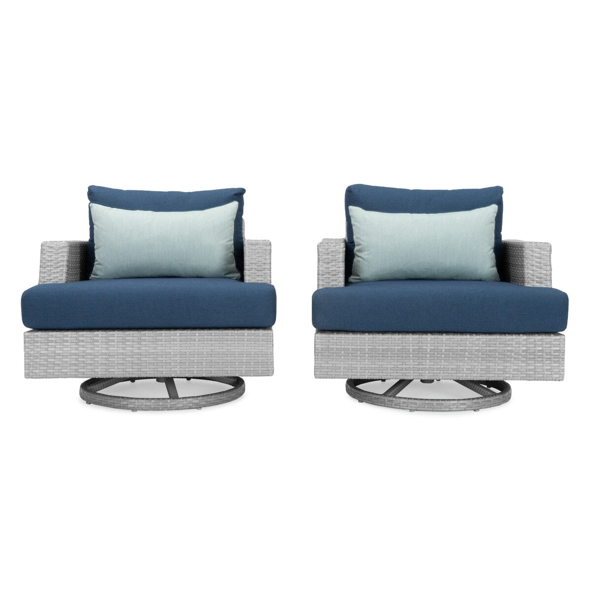 Ensemble de 7 sièges de patio d'extérieur Portofino Comfort Sunbrella avec système de mouvement