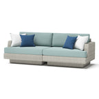 Ensemble de 7 sièges de patio d'extérieur Portofino Comfort Sunbrella avec système de mouvement