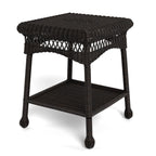 Ensemble de 2 chaises à bascule d'extérieur en osier Portside Dark Roast