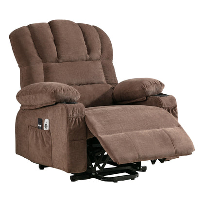 Fauteuil de massage électrique avec chauffage et vibrations, USB