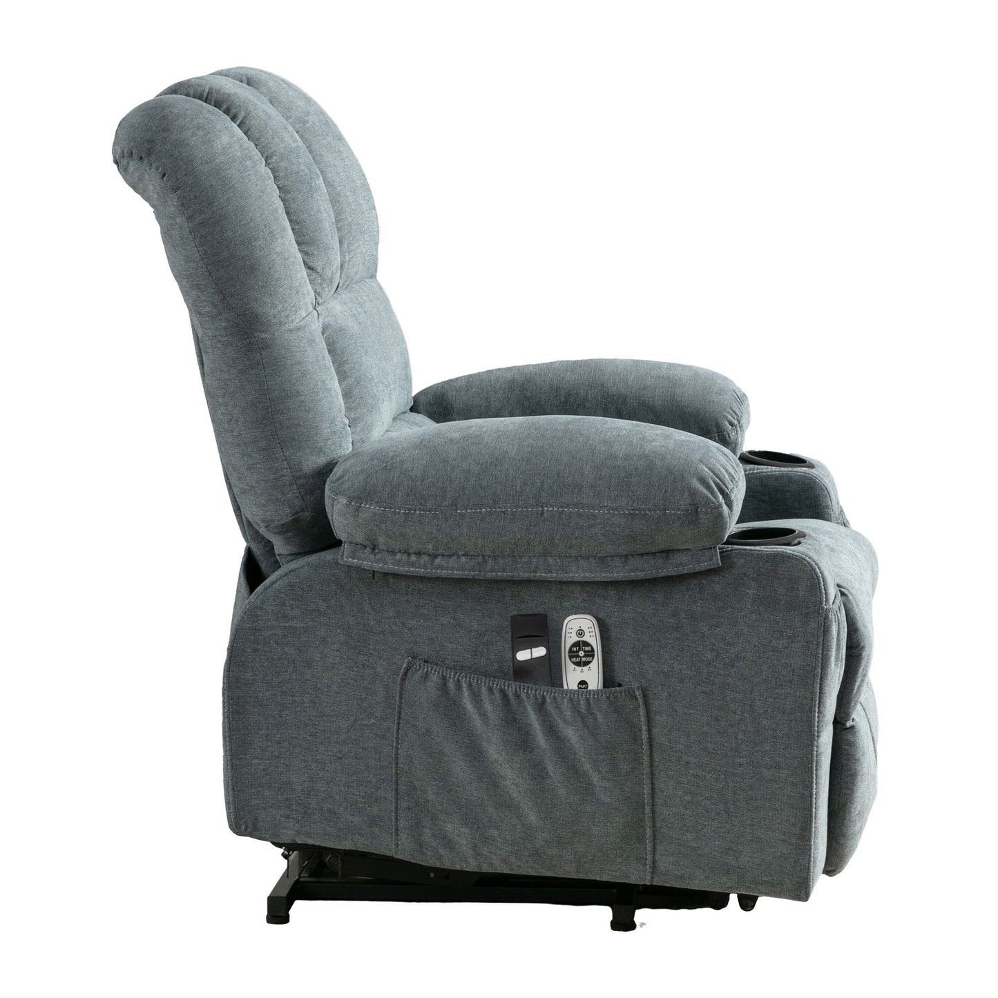 Fauteuil de massage électrique avec chauffage et vibrations, USB
