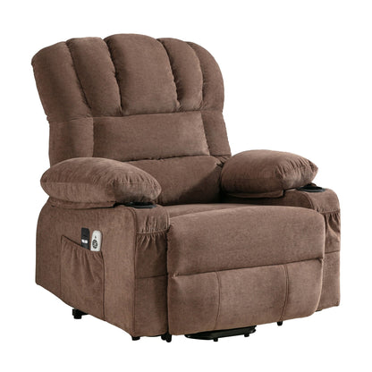 Fauteuil de massage électrique avec chauffage et vibrations, USB