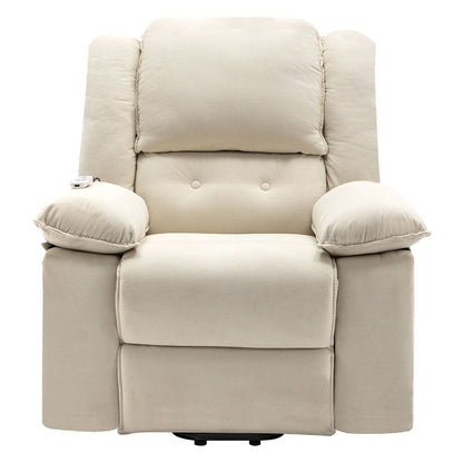 Fauteuil inclinable de massage Power Lift avec chaleur, massage par vibrations et rangement