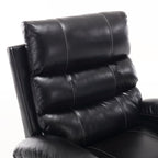 Fauteuil inclinable électrique avec releveur, massage et chauffage, avec siège large, poches latérales, porte-gobelets et minuterie pour personnes âgées