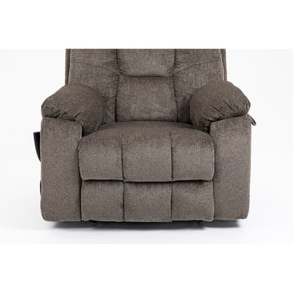 Fauteuil inclinable électrique avec relevage, massage et chauffage, fauteuil inclinable à double moteur, fauteuil inclinable électrique avec porte-gobelets et poche, 400 lb