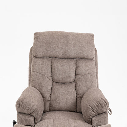 Fauteuil inclinable électrique avec relevage, massage et chauffage, fauteuil inclinable à double moteur, fauteuil inclinable électrique avec porte-gobelets et poche, 400 lb