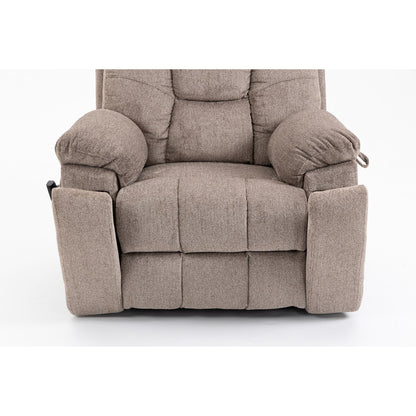 Fauteuil inclinable électrique avec relevage, massage et chauffage, fauteuil inclinable à double moteur, fauteuil inclinable électrique avec porte-gobelets et poche, 400 lb