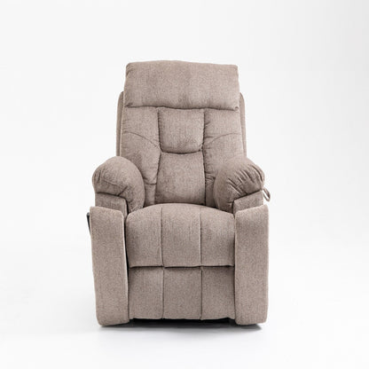 Fauteuil inclinable électrique avec relevage, massage et chauffage, fauteuil inclinable à double moteur, fauteuil inclinable électrique avec porte-gobelets et poche, 400 lb