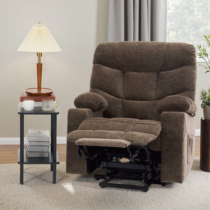 Fauteuil inclinable électrique pour personnes âgées, tissu