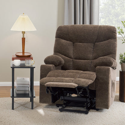 Fauteuil inclinable électrique pour personnes âgées, tissu