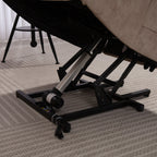 Fauteuil inclinable électrique pour personnes âgées : fauteuil inclinable robuste avec mécanisme de mouvement de sécurité et rembourrage confortable