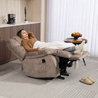 Fauteuil inclinable électrique pour personnes âgées : fauteuil inclinable robuste avec mécanisme de mouvement de sécurité et rembourrage confortable