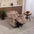 Fauteuil inclinable électrique pour personnes âgées : fauteuil inclinable robuste avec mécanisme de mouvement de sécurité et rembourrage confortable