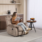 Fauteuil inclinable électrique pour personnes âgées : fauteuil inclinable robuste avec mécanisme de mouvement de sécurité et rembourrage confortable