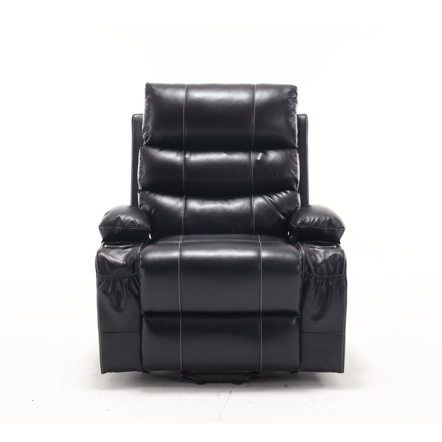 Fauteuil inclinable électrique avec massage 4 directions, chauffage et minuterie