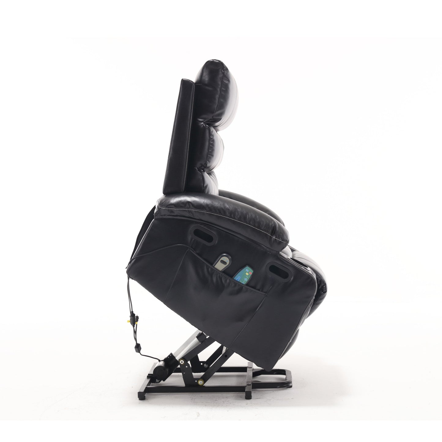 Fauteuil inclinable électrique avec massage 4 directions, chauffage et minuterie