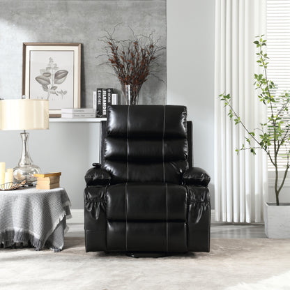 Fauteuil inclinable électrique avec massage 4 directions, chauffage et minuterie