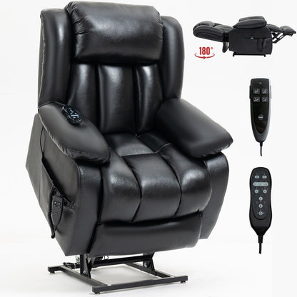 Fauteuil inclinable électrique avec massage par vibrations à 8 points