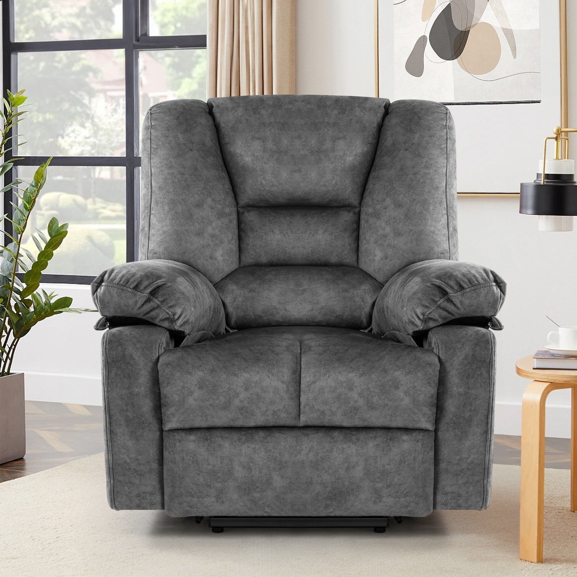 Fauteuil inclinable électrique avec massage, chauffage et capacité de charge de 150 kg
