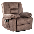 Fauteuil inclinable électrique avec massage, chauffage et capacité de charge de 150 kg